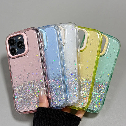 Glitter Shiny Bling Stars Phone Case