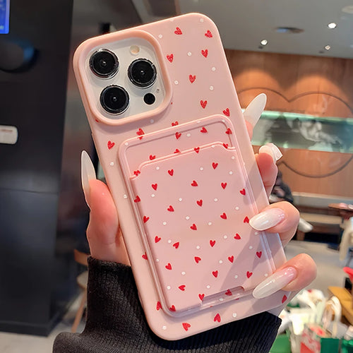 Card Slot Pocket Phone Case For iPhone