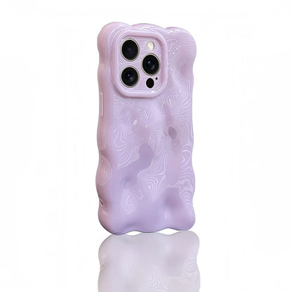 Clouds Waves Dopamine Color Phone Case