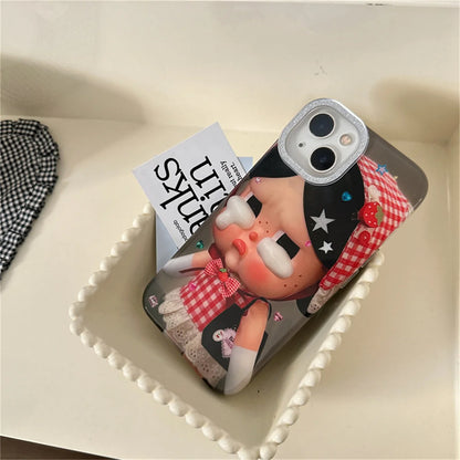 Funny Cartoon Cry Girl Phone Case