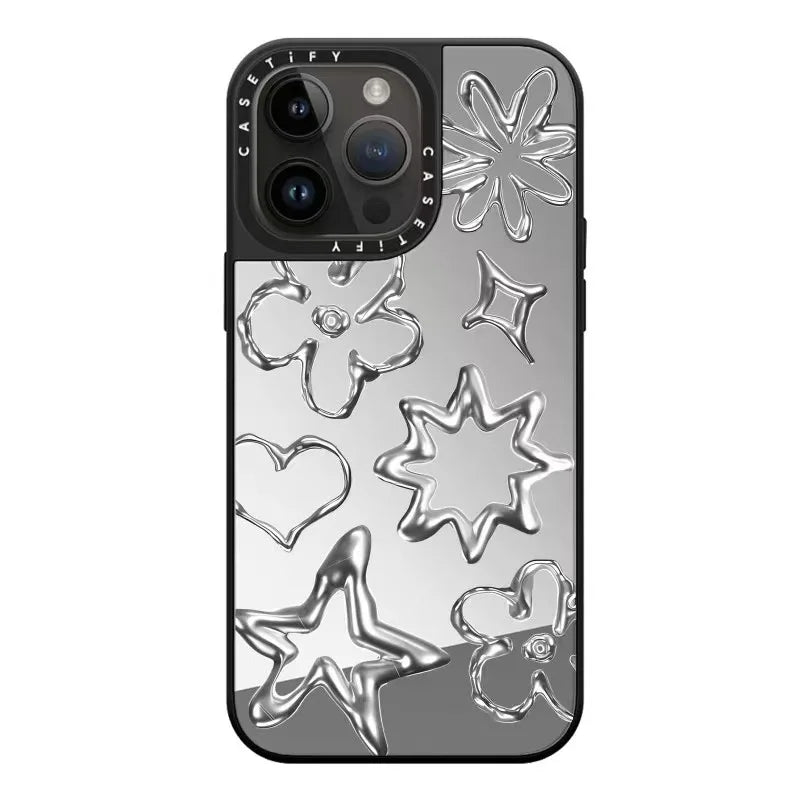 Caset Pink Heart Letter Phone Case