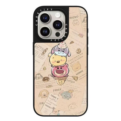 Cute Cartoon Pet Ice Cream Party Phone Case