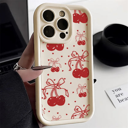 Cute Cartoon Cherry Phone Case