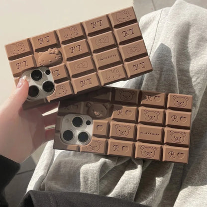 Chocolate Rilakkuma Phone Case