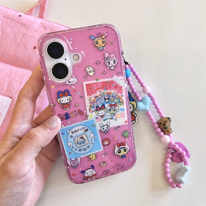 Cute Kitty Cat Tamagotone Pendant Phone Case