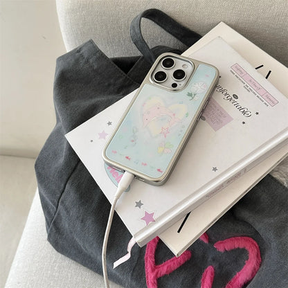Color Line Cute Animal Phone Case