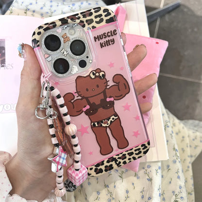 Funny Cartoon Hello Kitty Lovely Luxury Phone Case