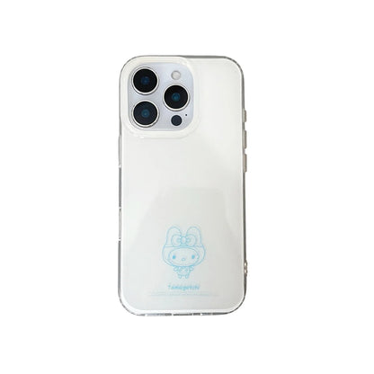 Solid Color Line Melody Phone Case