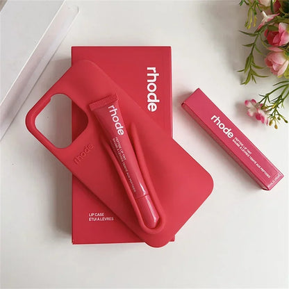 Full Set Rhode With Lip Gloss and Box For iPhone