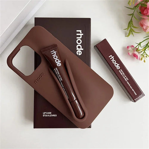 Full Set Rhode With Lip Gloss and Box For iPhone