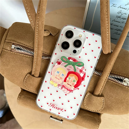 Fashion Cute Polka Dot Magnetic Phone Case