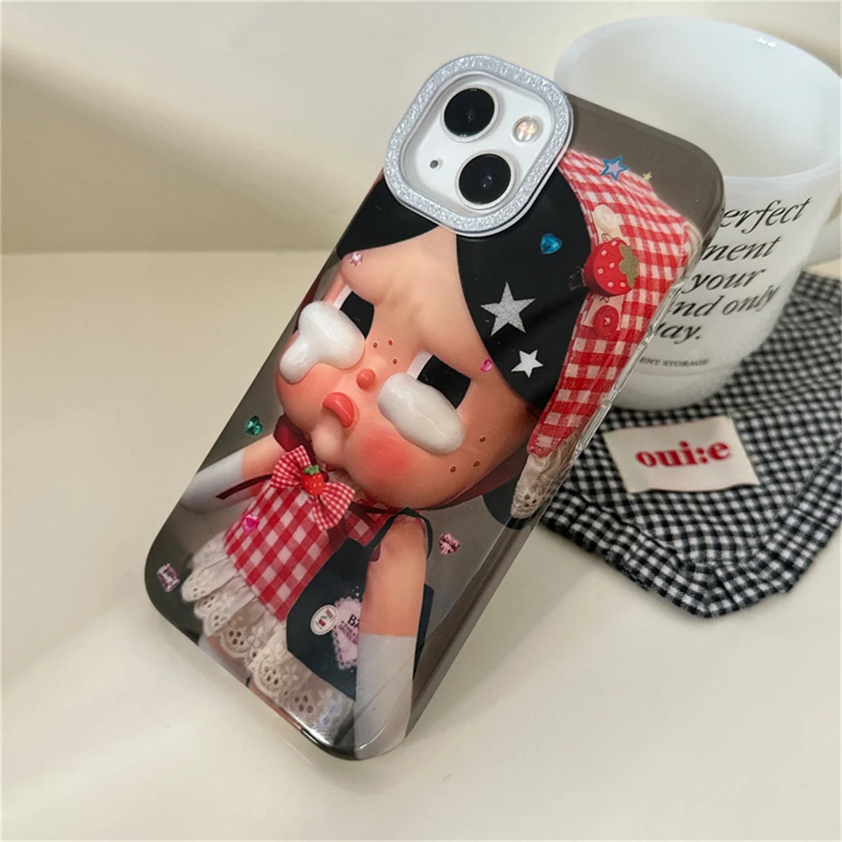 Funny Cartoon Cry Girl Phone Case