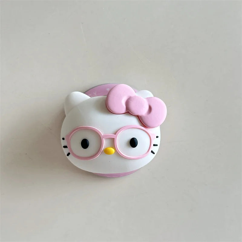 Funny Cute Hellokitty Magnetic Phone Case For iPhone