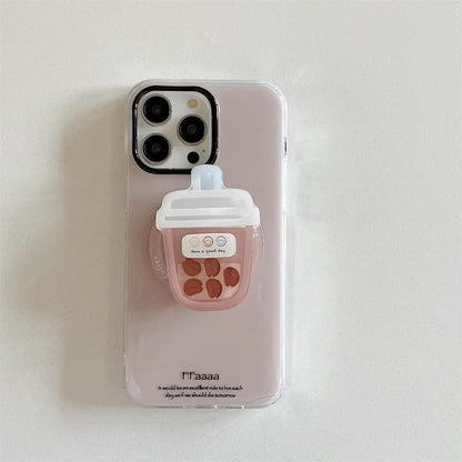 Simple Cute Magnetic Phone Case For iPhone