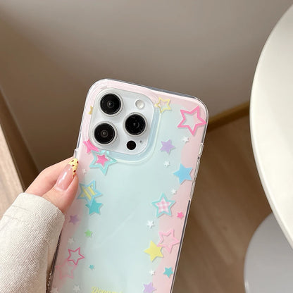 Hot Creative Cute Five Pointed Star Phone Case