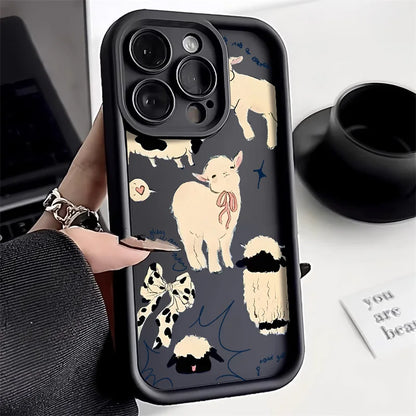 Angel Sheep Silicone Phone Case