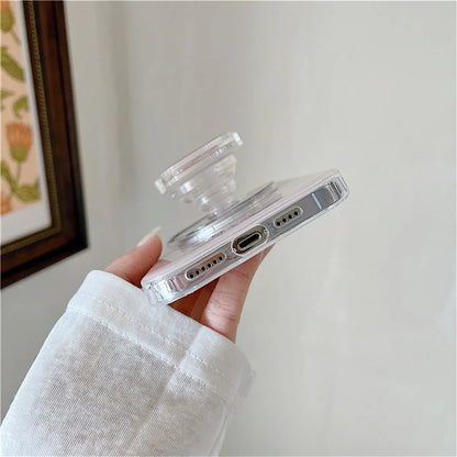 Simple Cute Magnetic Phone Case For iPhone