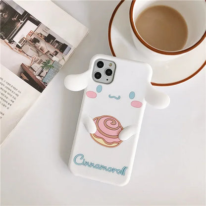 Cartoon My Melody Cinnamoroll Soft Silicone Phone Case
