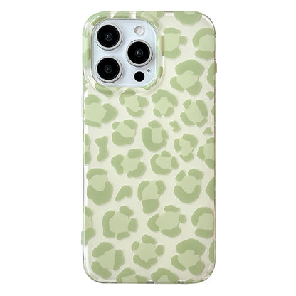 Cute Pink Leopard Print Phone Case