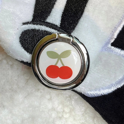 Cute Cherry Pattern Luxury Phone Case