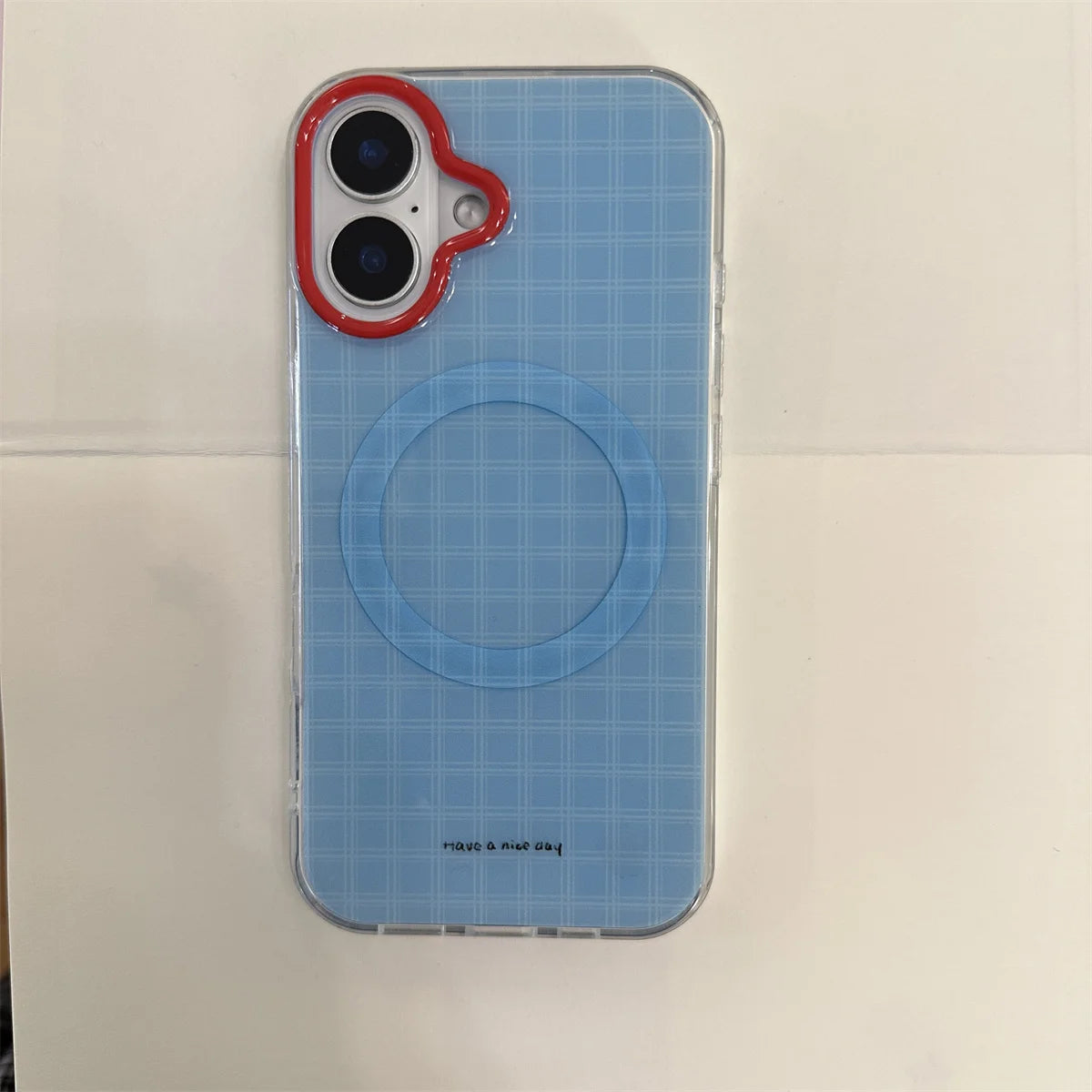 With Holder Magnetic Wireless Charging Phone Case