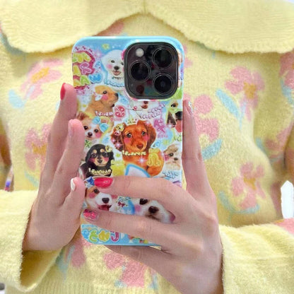 Vintage Dog Puppy Cute Animal Phone Case