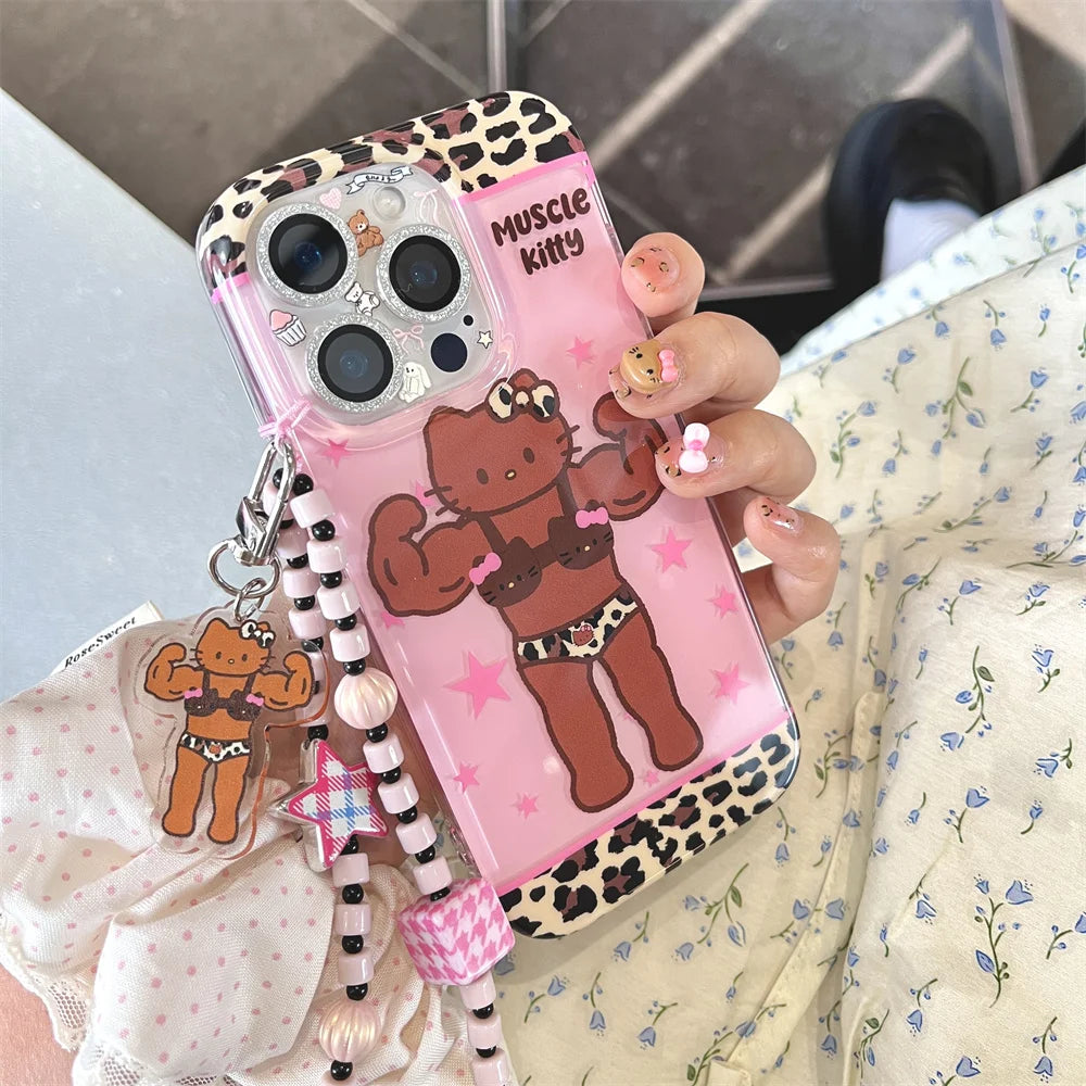 Funny Cartoon Hello Kitty Lovely Luxury Phone Case