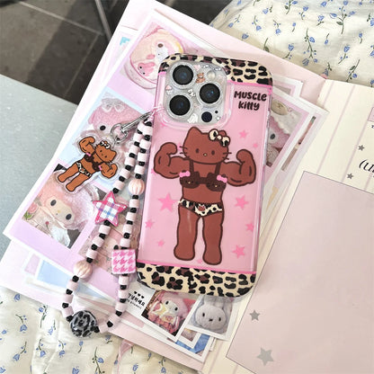 Funny Cartoon Hello Kitty Lovely Luxury Phone Case