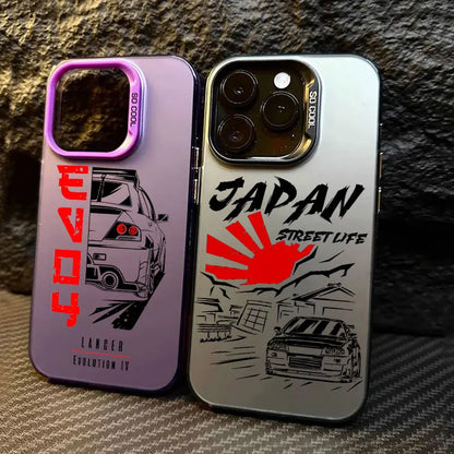 Drift Sports Car Anime Phone Case