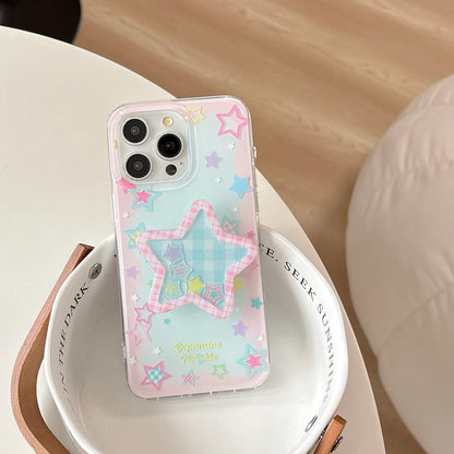 Hot Creative Cute Five Pointed Star Phone Case