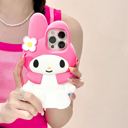 Cute 3D Cartoon My Melody Phone Case