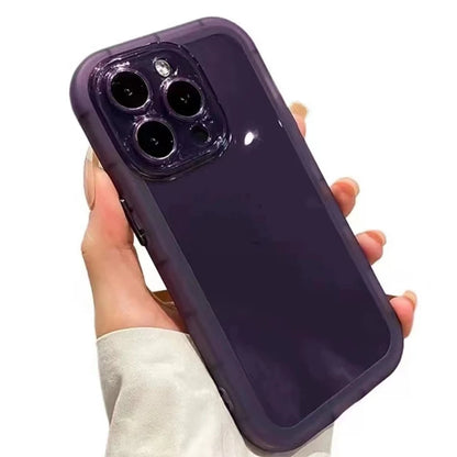 Frosted Transparent Anti-drop Back Cover Bumper Phone Case