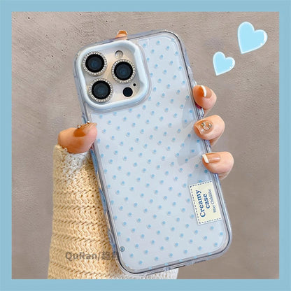 Cute Polka Dot Macron Color Phone Case