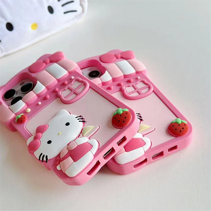 Cartoon Dessert Story Hello Kitty Phone Case
