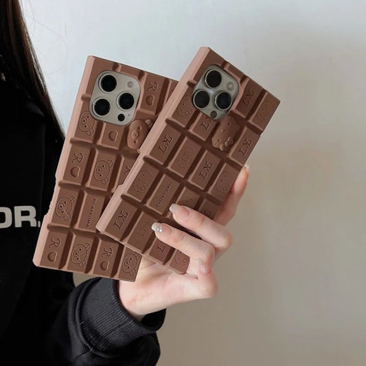 Chocolate Rilakkuma Phone Case