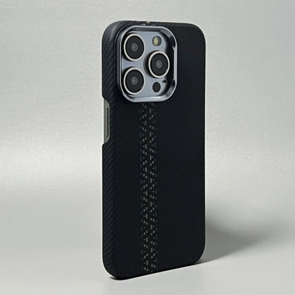 Luxury Kevlar Carbon Fiber Pattern High Quality Hard Pc Case For iPhone