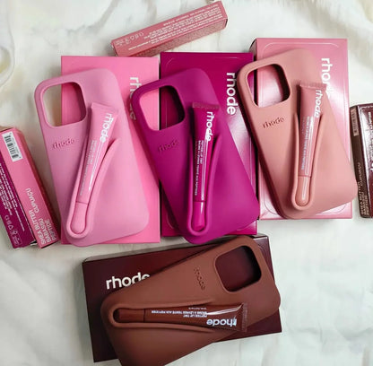 Rhode Lipstick Holder Phone Case For iPhone With Box