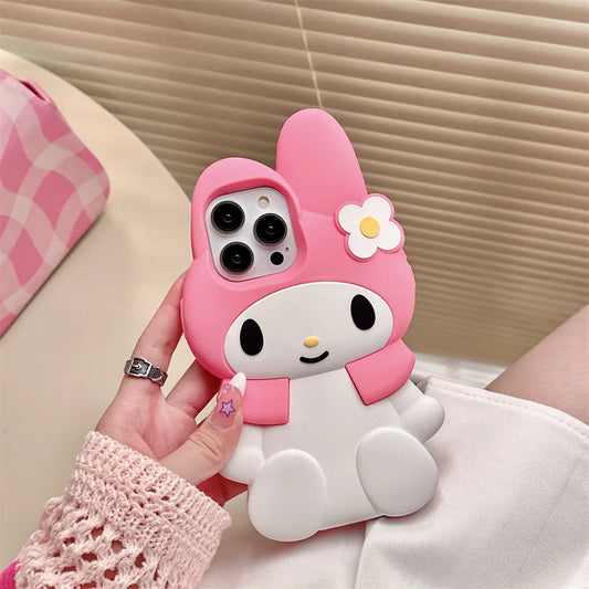 Cute 3D Cartoon My Melody Phone Case