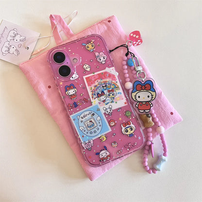 Cute Kitty Cat Tamagotone Pendant Phone Case