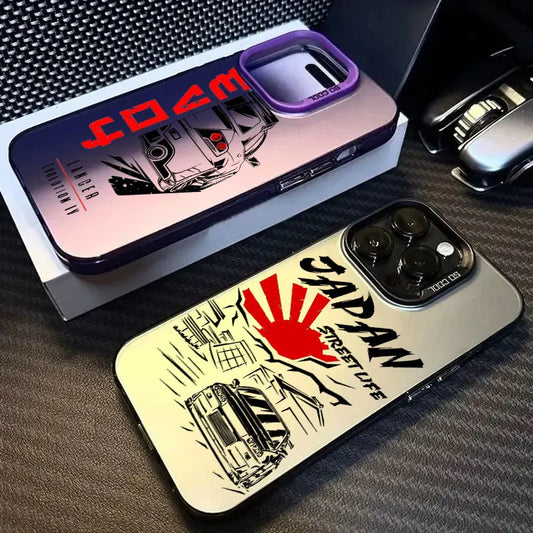 Drift Sports Car Anime Phone Case