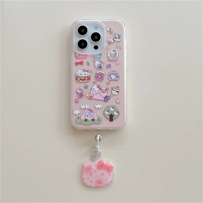 The New Super Cute Cartoon Pudding Dog Phone Case
