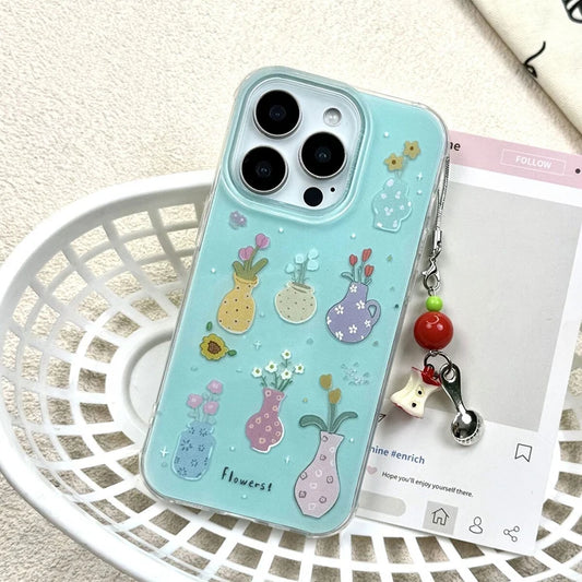 Romantic Flower Vase Bracelet Compatible Phone Case