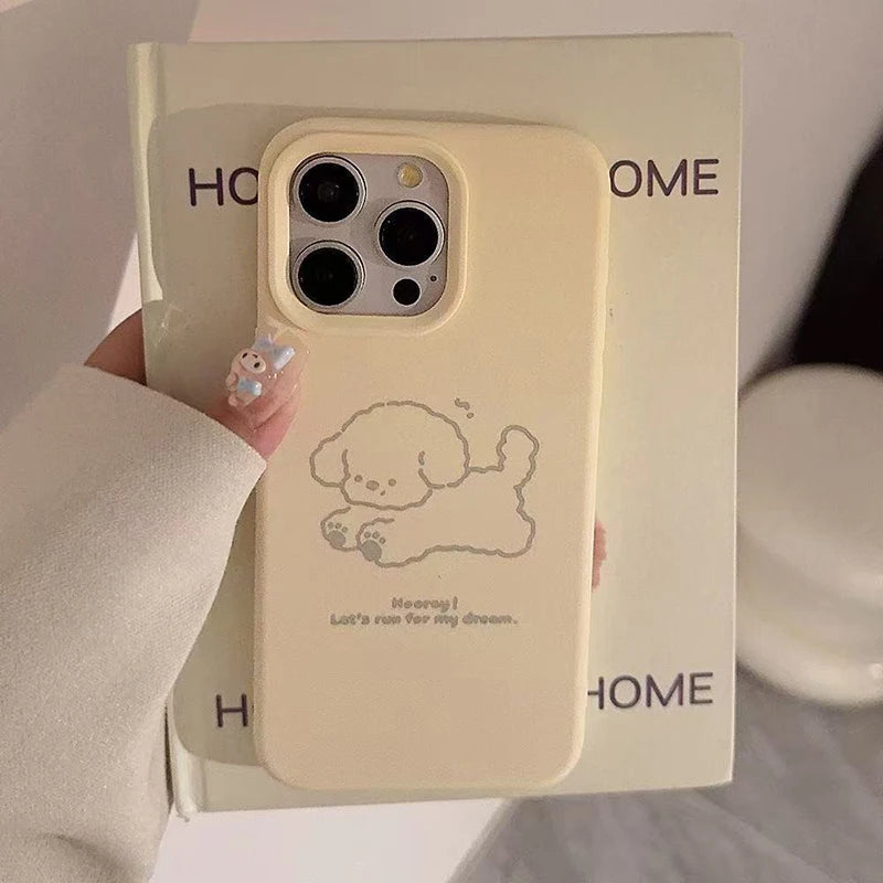 Happy Cute Kitten Puppy Compatible Phone Case