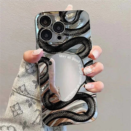 Stars Wavy Mirror Phone Case