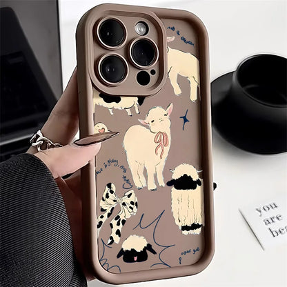 Angel Sheep Silicone Phone Case