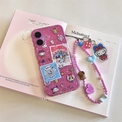 Cute Kitty Cat Tamagotone Pendant Phone Case